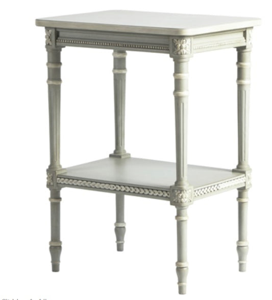 Small Gray Side Table