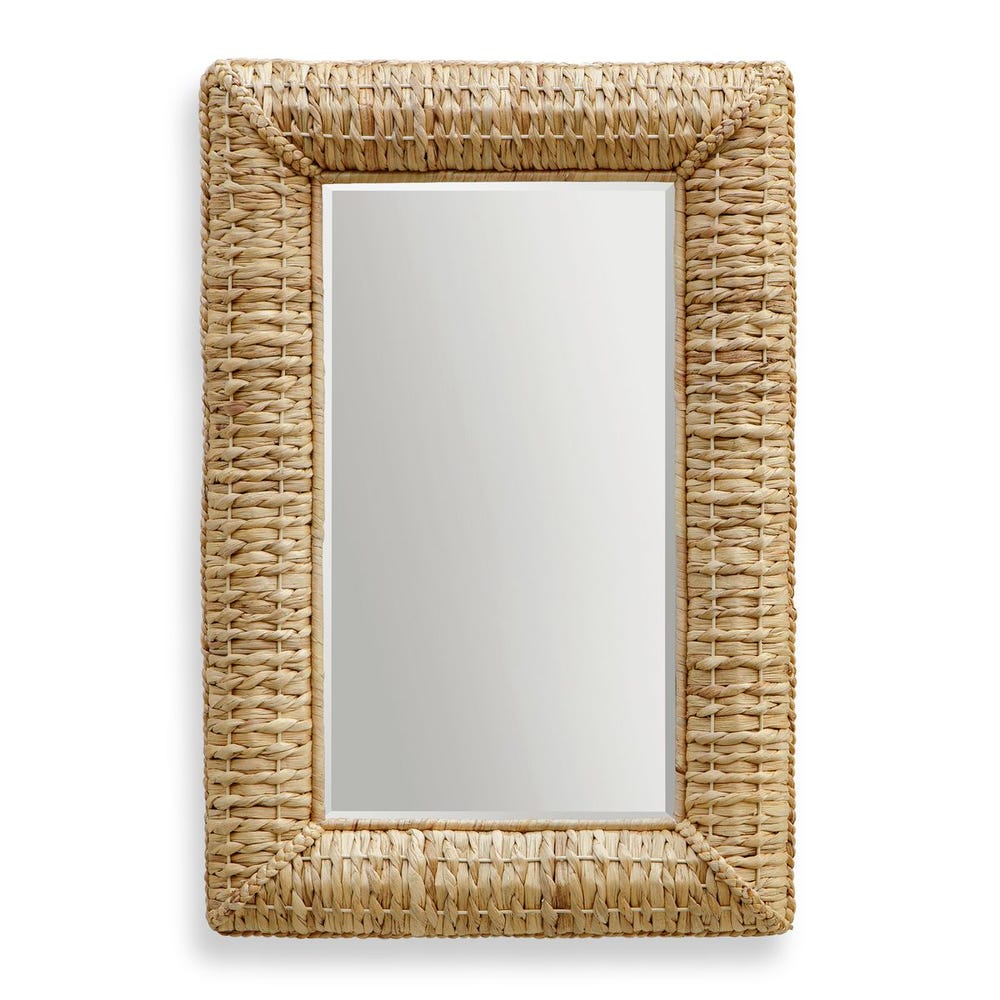 Twisted Seagrass Mirror