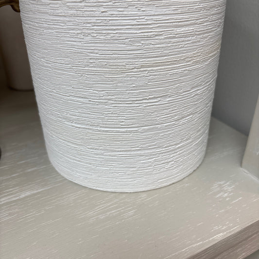 White vase