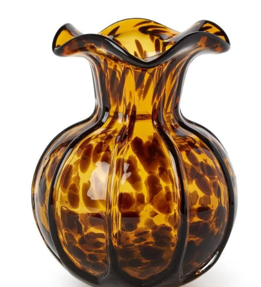 Ruffled Tortoise Vase