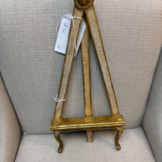Ivory and Gold Florentine Easel