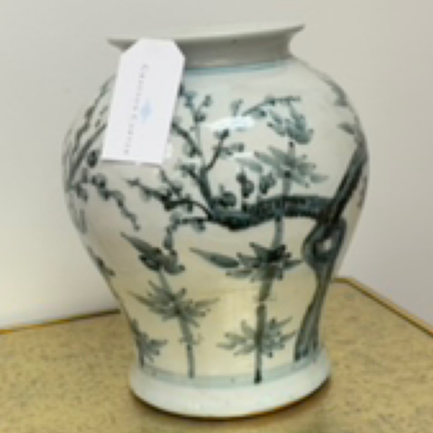 Indigo Twist Branch Small Jar