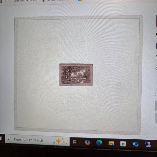 Mini Sketch II-Plum Slate