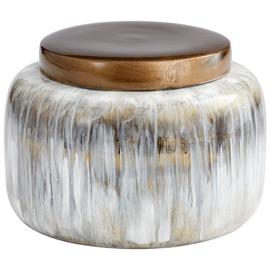 Spirit Drip Container | Olive Glaze – Medium