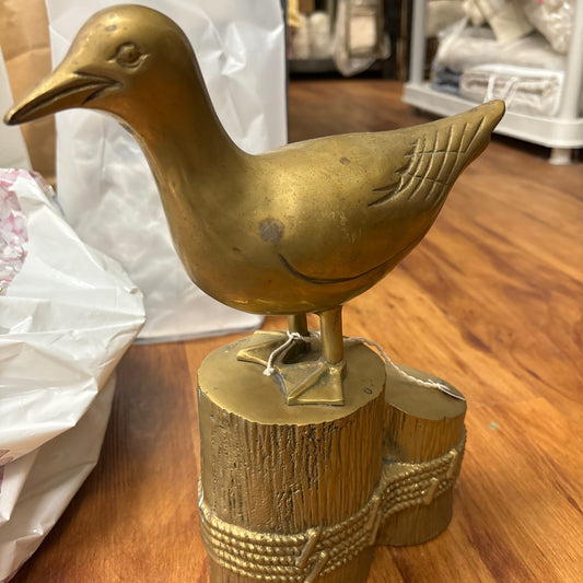 Brass seagull