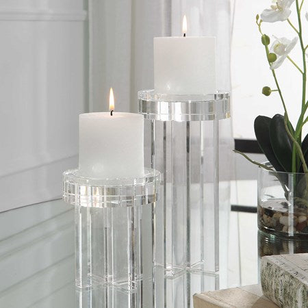 Acrylic candle holder (small)