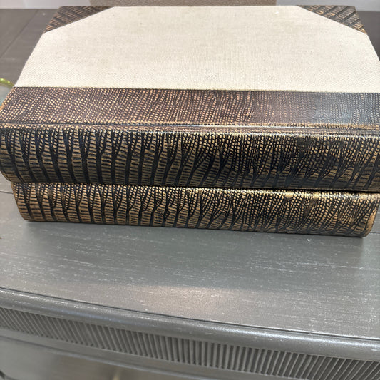 Faux decorative books