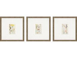 Antique Botanical Sketches-I, II, &III