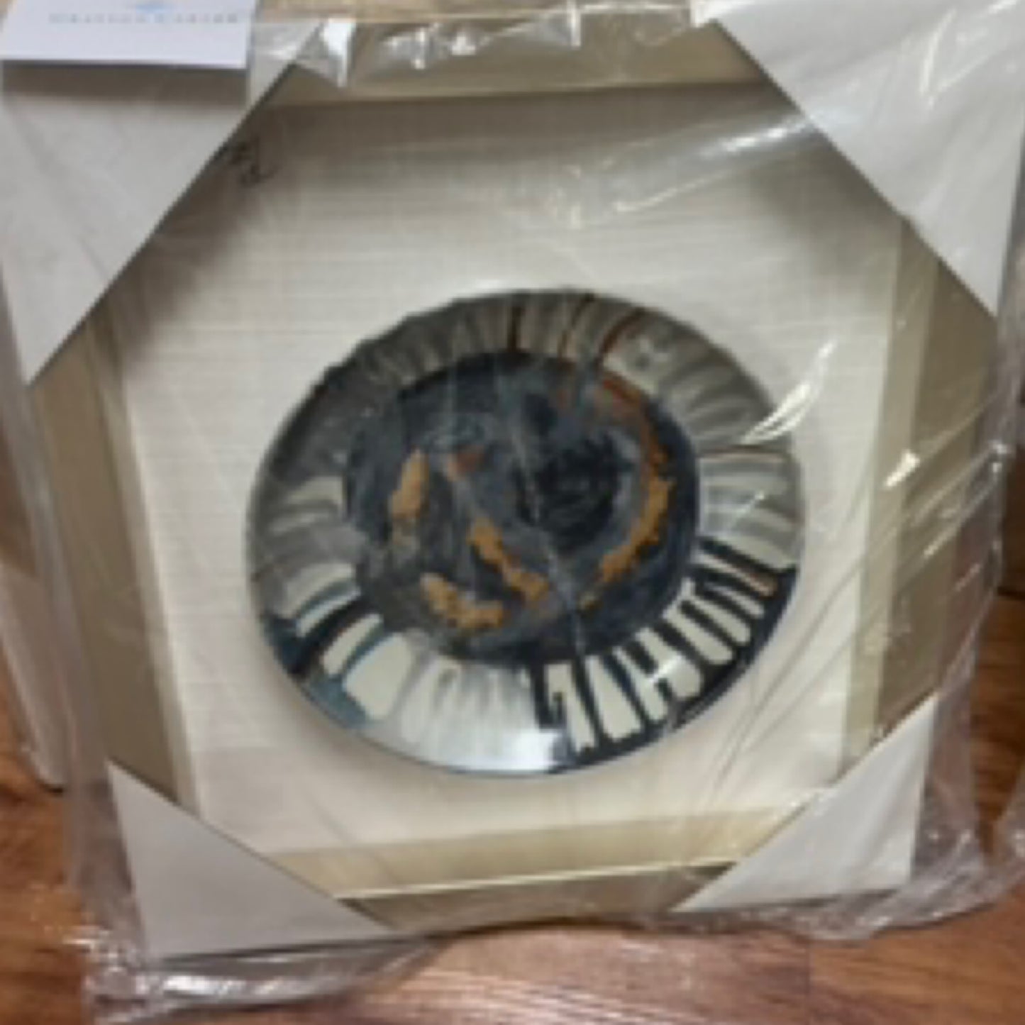 Stella Framed Art ( blue and gold)