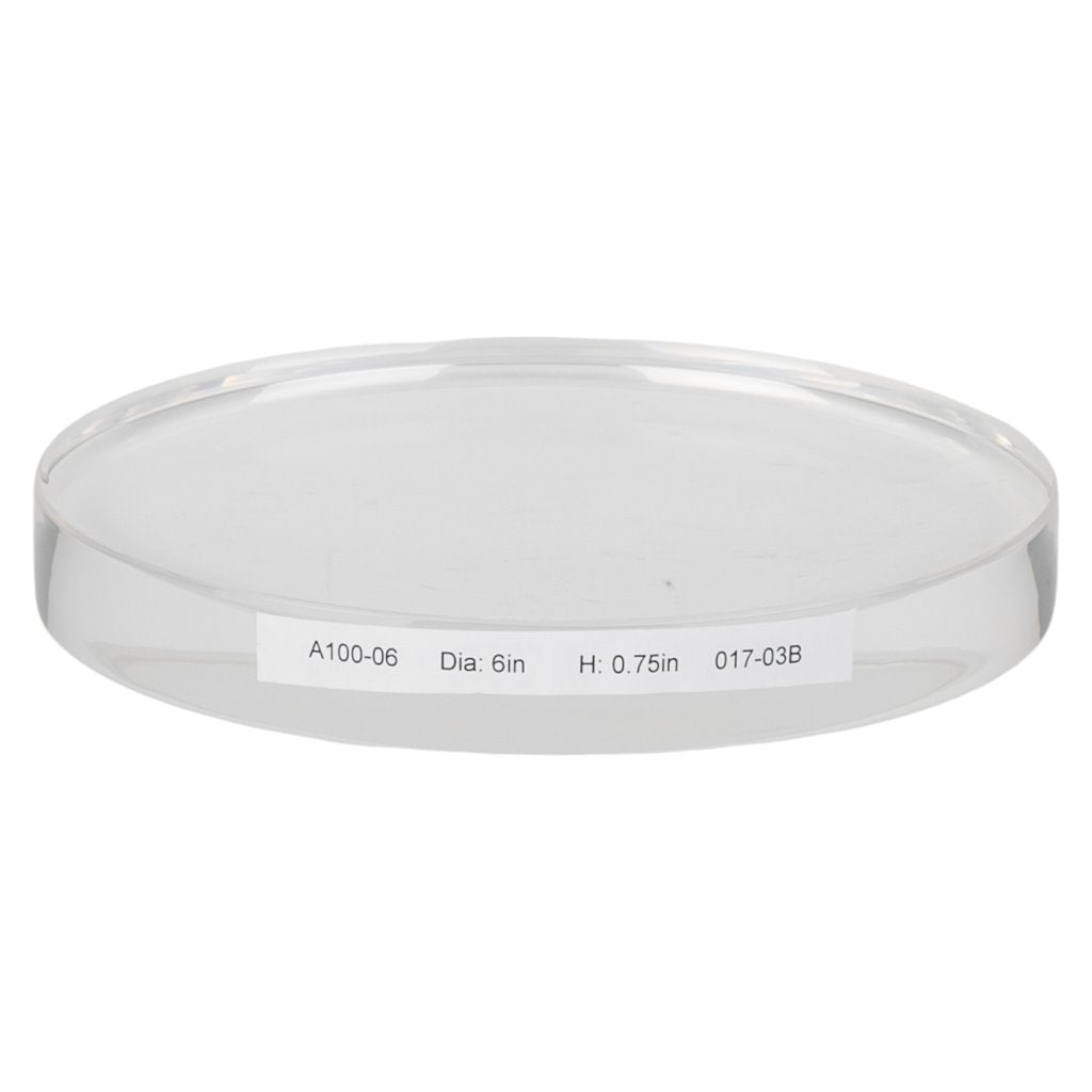 Round Acrylic Solid Base