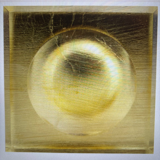 Trinklet bowl- Gold Leaf Acrylic Dish