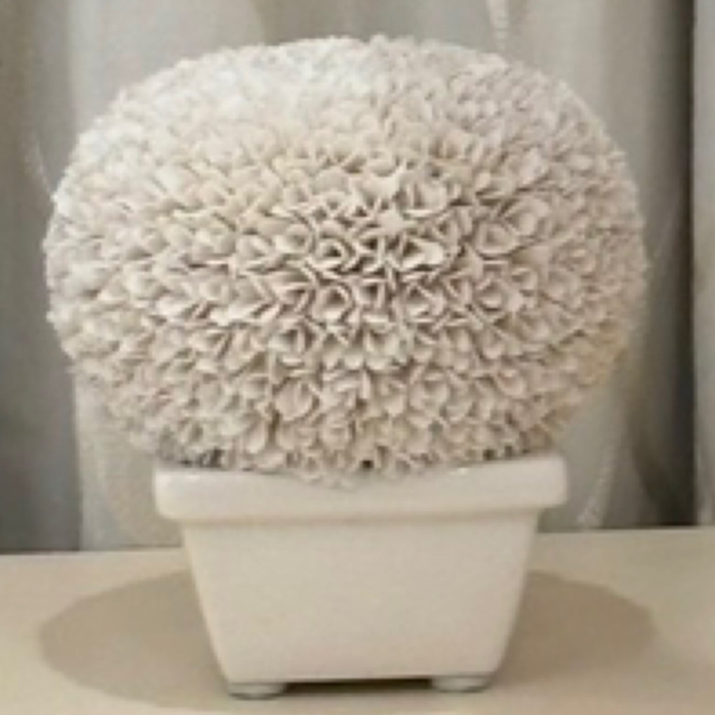 Porcelain  boxwood topiary