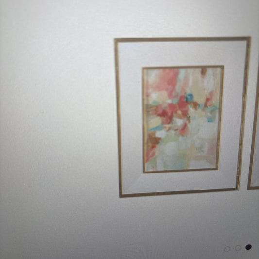 A Touch of Blush and Rosewood Fences Framed Print(1)