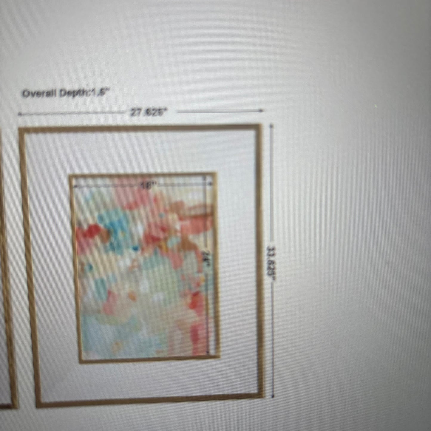A Touch of Blush and Rosewood Fences Framed Print(2)