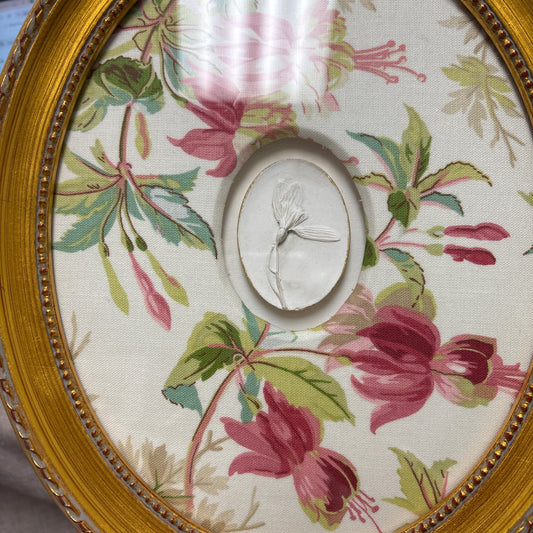 Oval Framed Intaglio