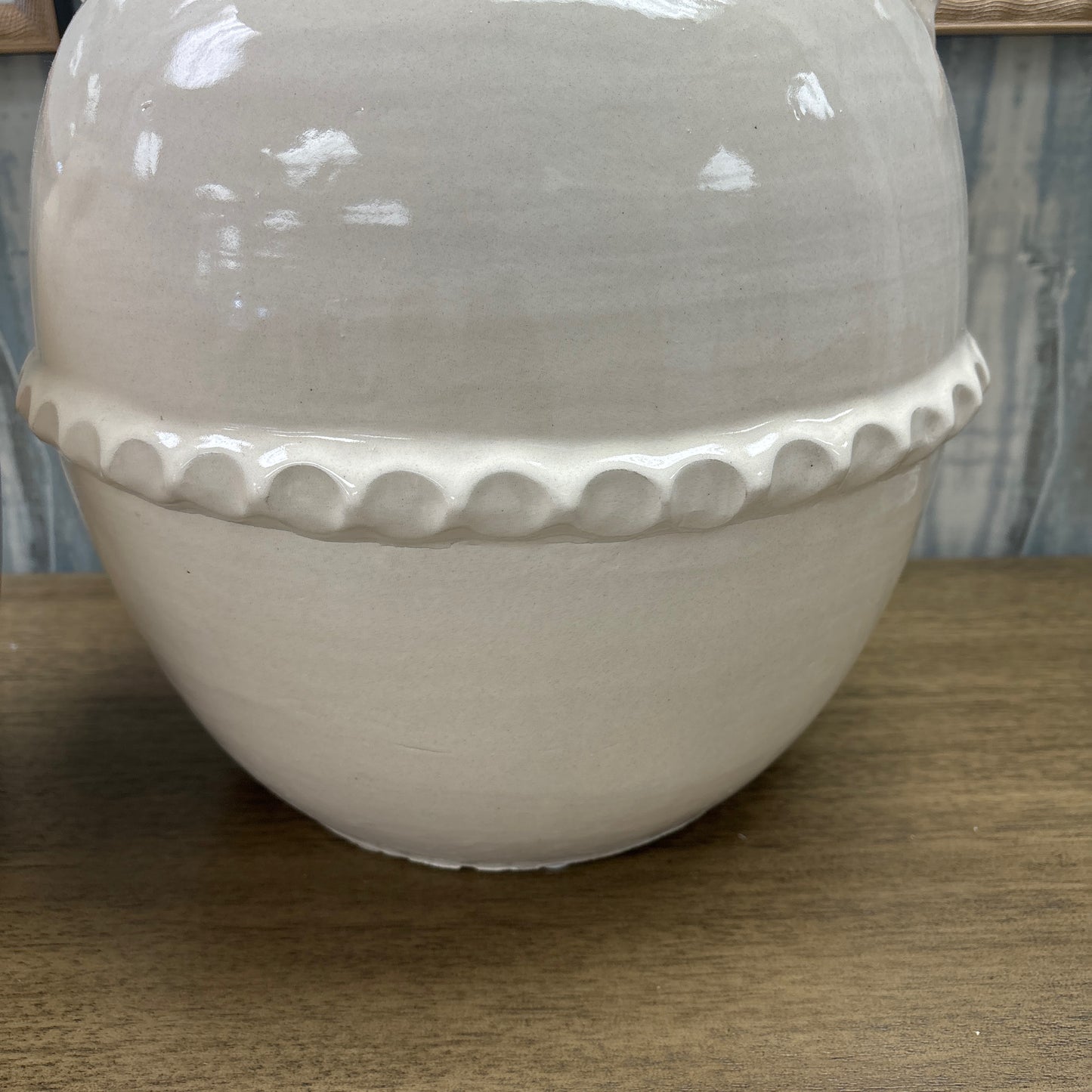 Large bisque pottery