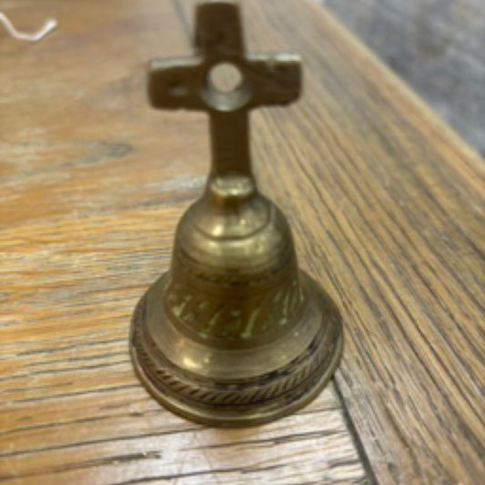 Vintage Brass Dinner Bell
