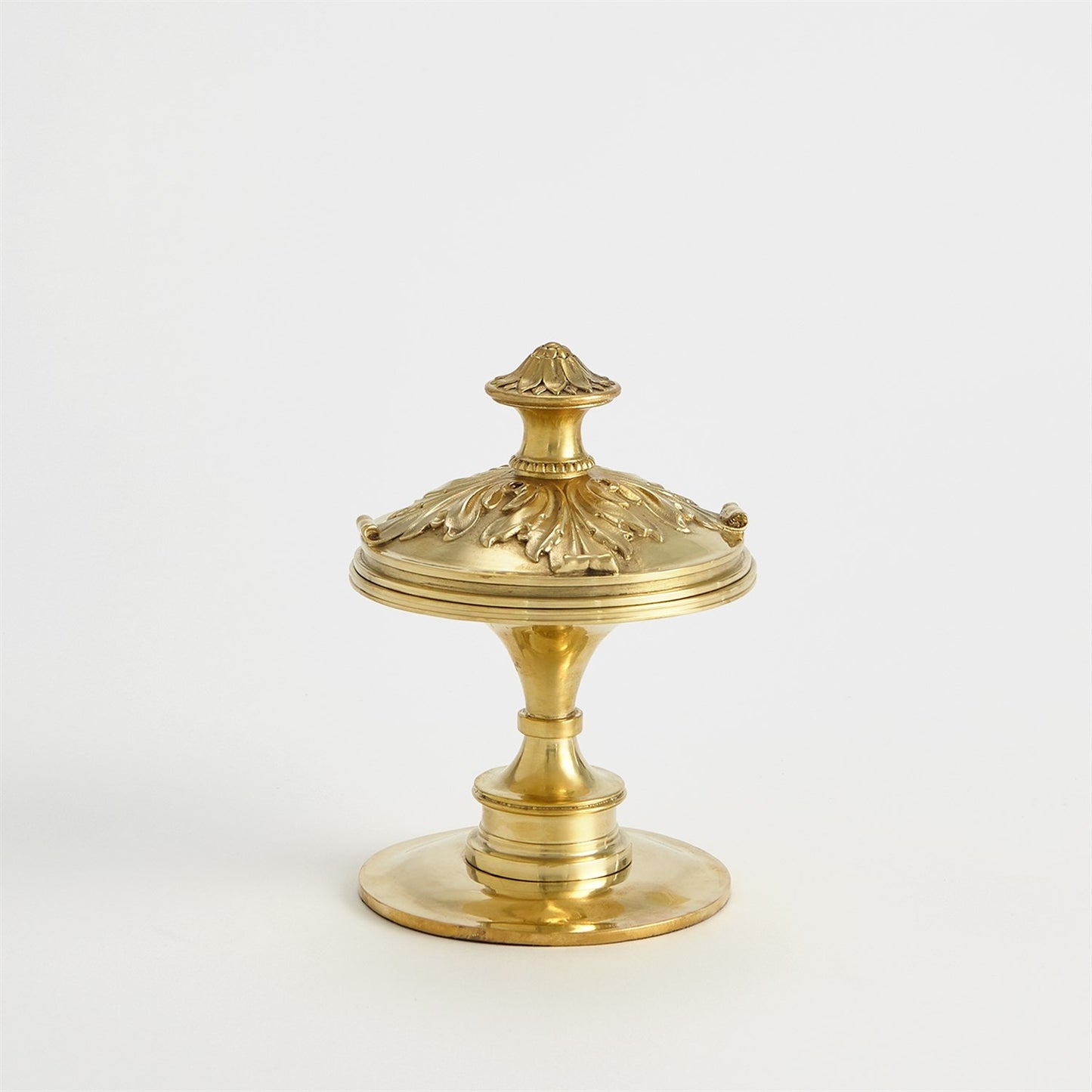 Newel Cap Sculpture in Brass