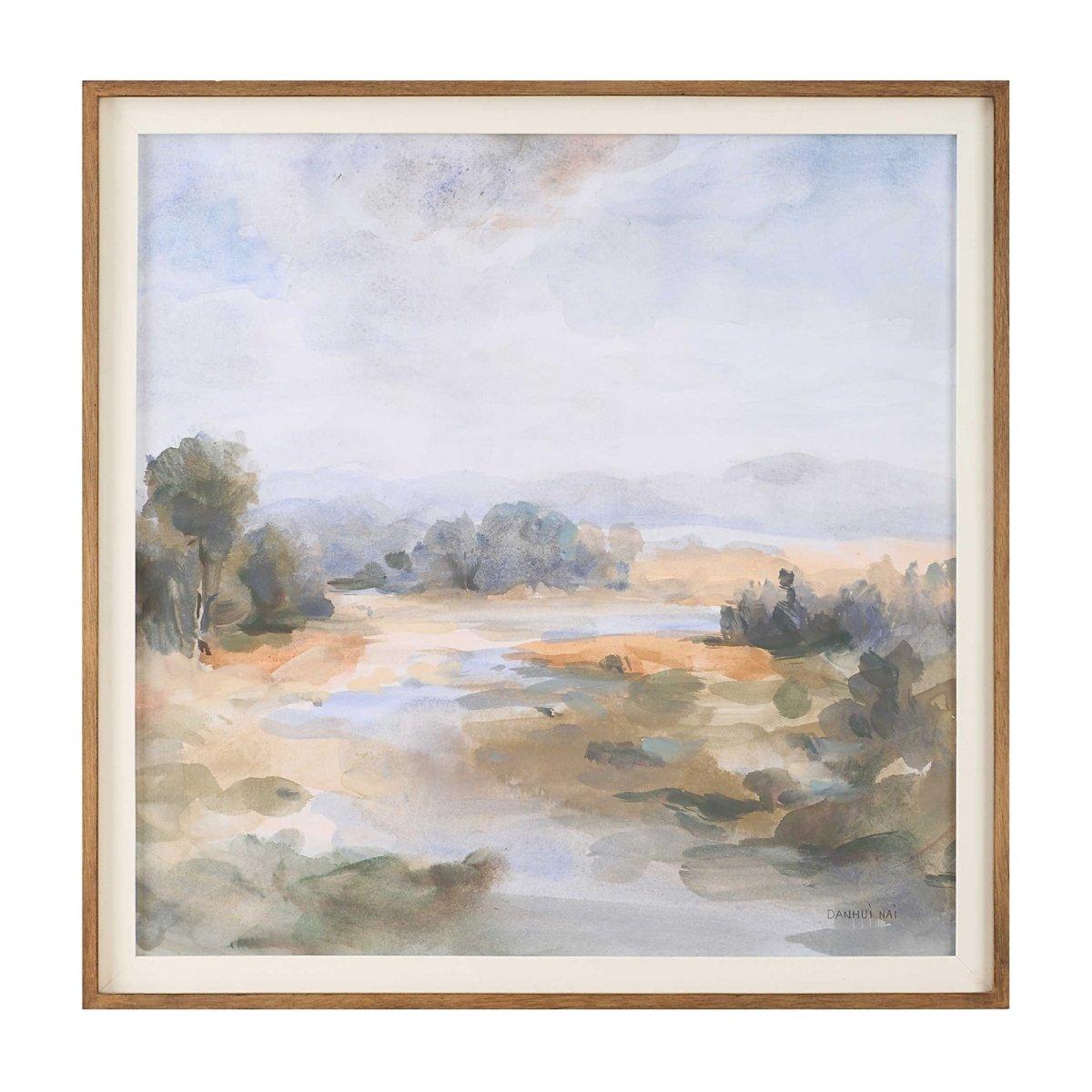 River Afternoon Landscape Print