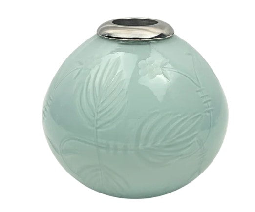 Etched Vine and Berry Match Striker Aqua