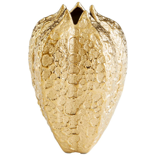 Pores Vase in Gold