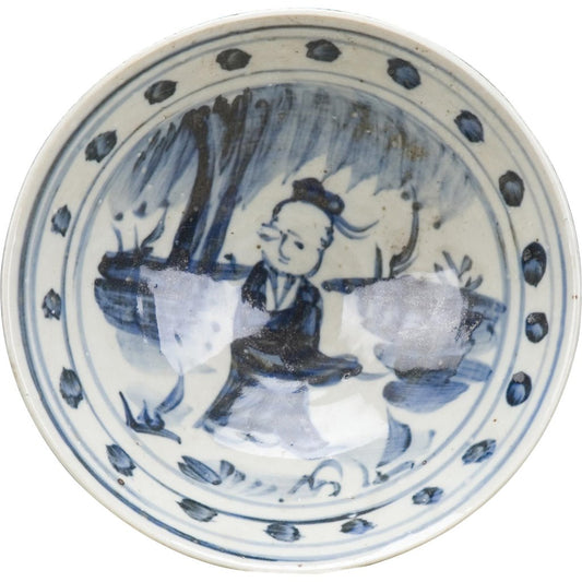 Blue and White Platter