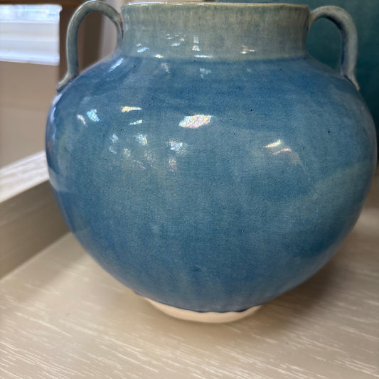 Blue small vase