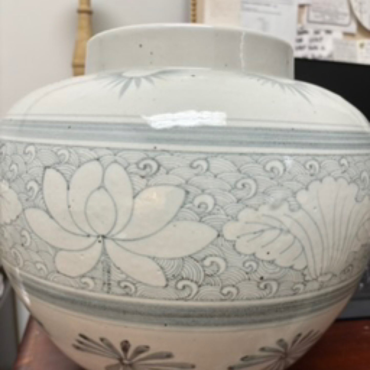 Porcelain Lotus Vase