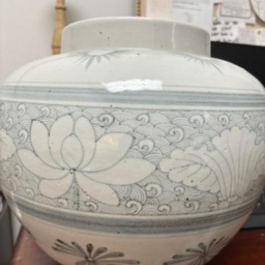 Porcelain Lotus Vase