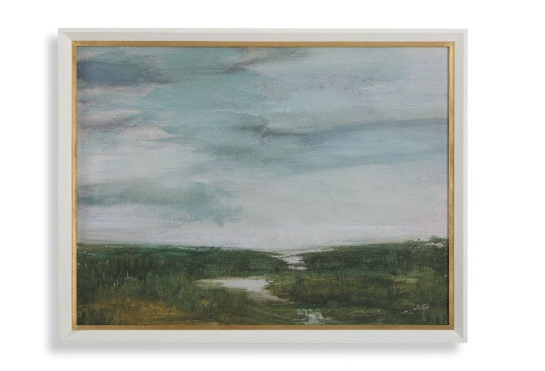The Path of the Water Framed Print