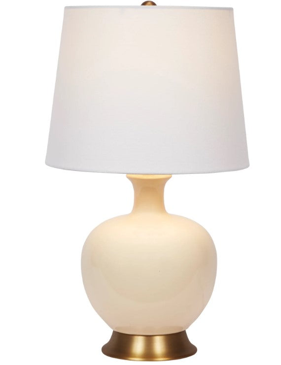 Ceramic Table Lamp-Cream