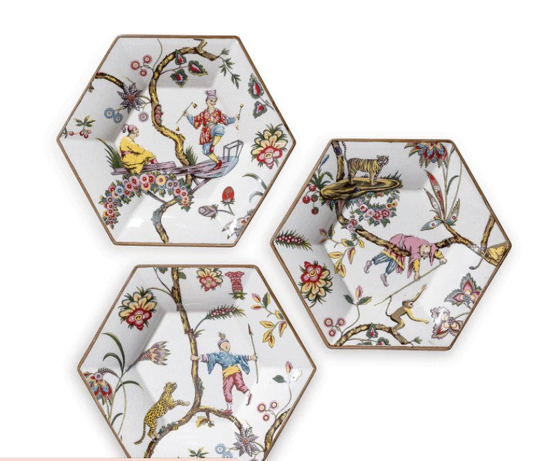 Chinoise Exotique Plates Set/3