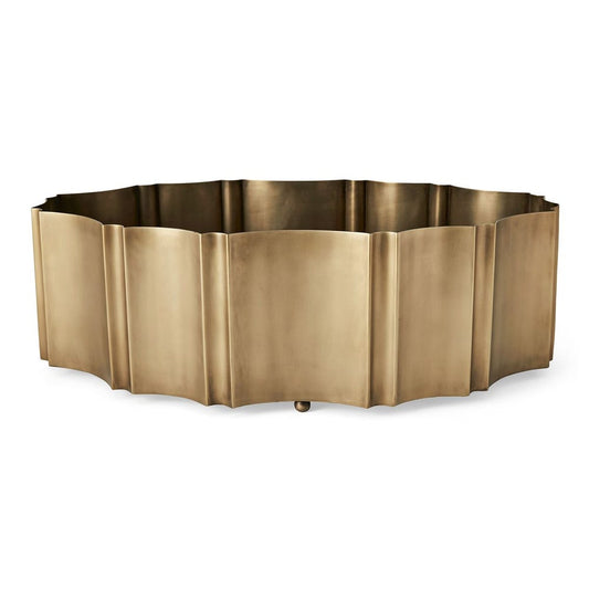 Classic Brass Cachepot-Oval