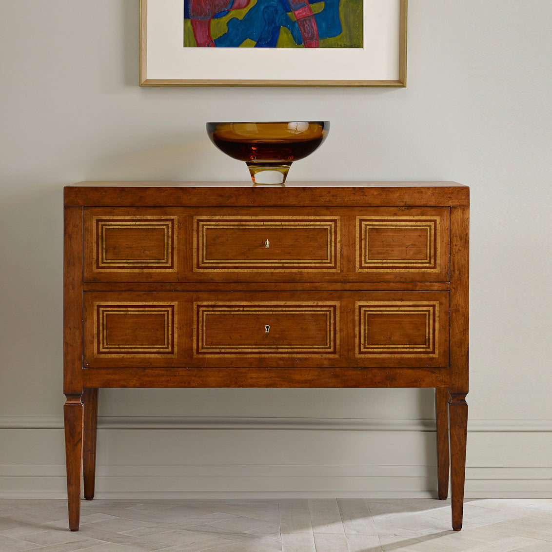Commode-Fruitwood with Inlay