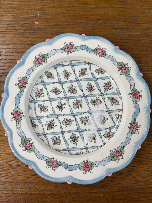 Celebration of Roses Decorative Plate