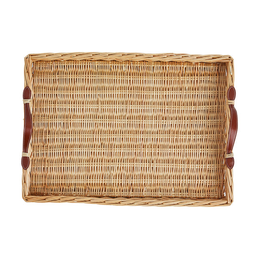 Large Natural tray with Handles
