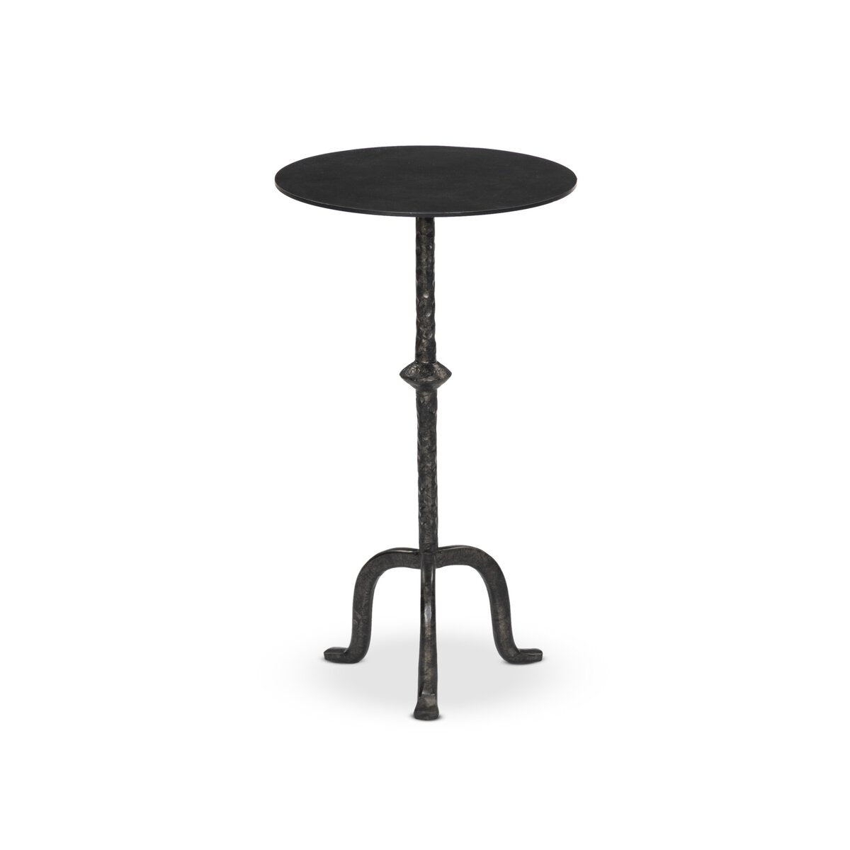 Black Iron Drink Table