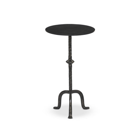 Black Iron Drink Table