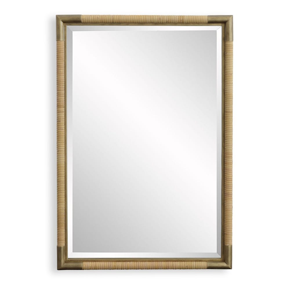 Natural Rattan Mirror