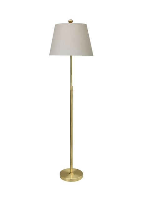 SOLID BRASS ADJUSTABLE FLOOR LAMP