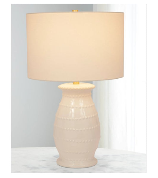 White Ceramic Table Lamp