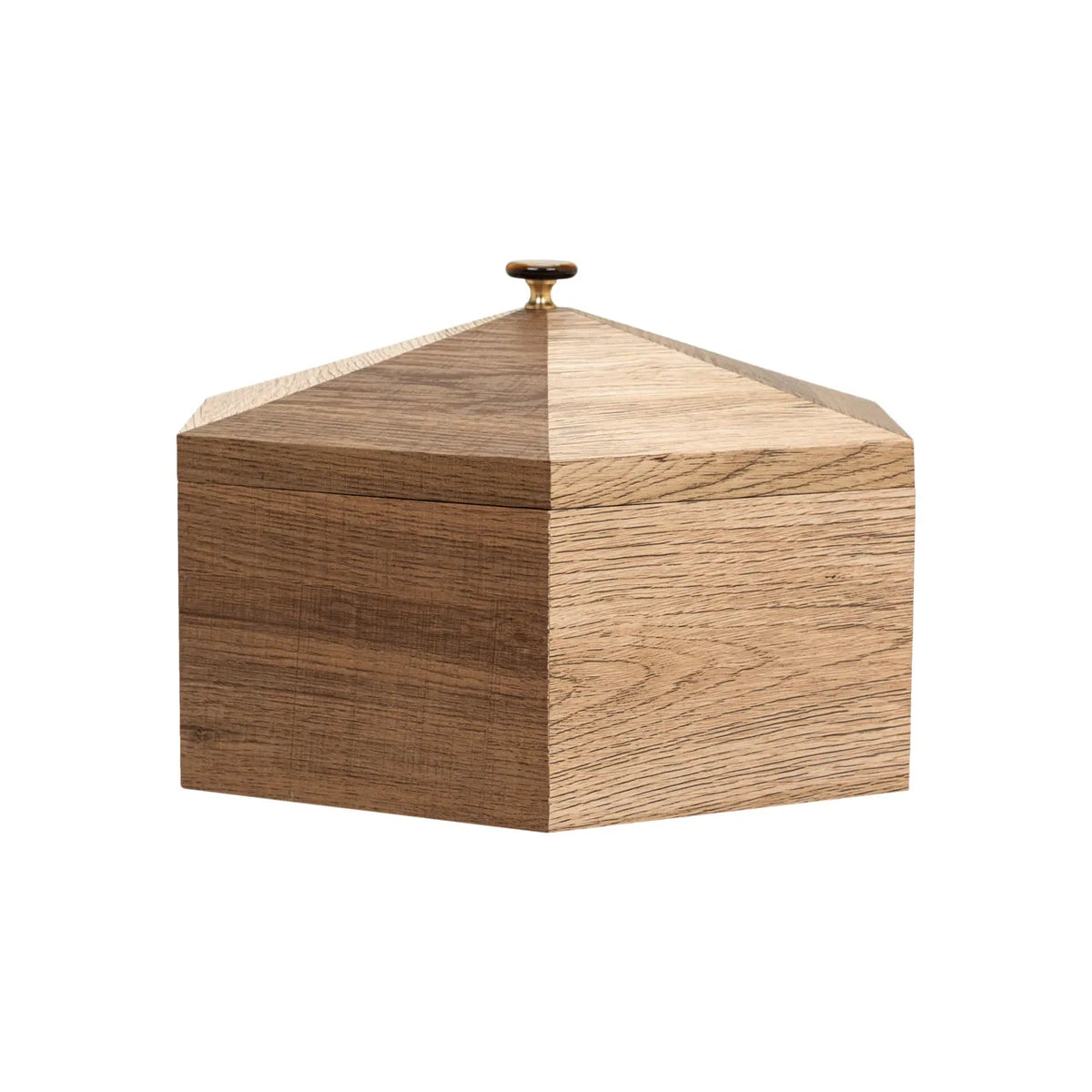 Wooden Octogan Box