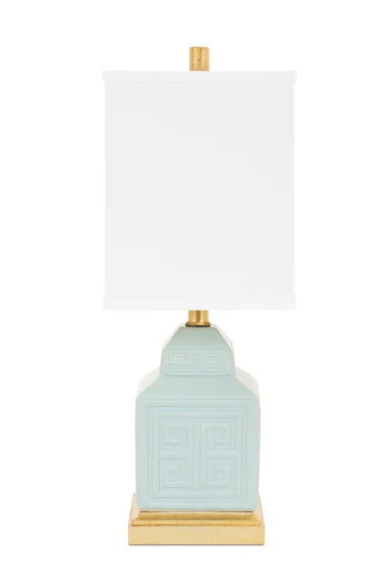 Blue table lamp