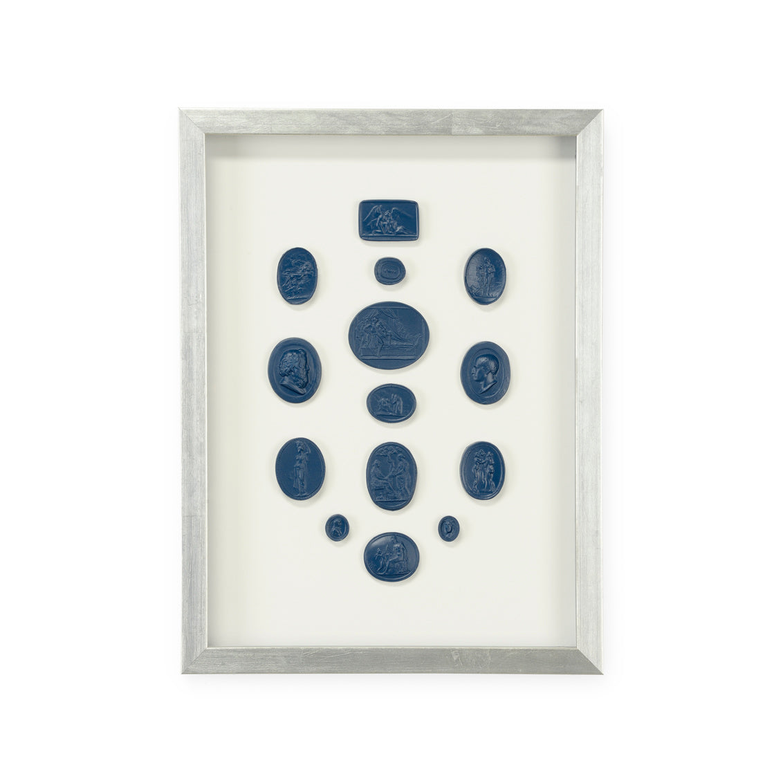 Intaglios in Blue-I and II(sold seperately)