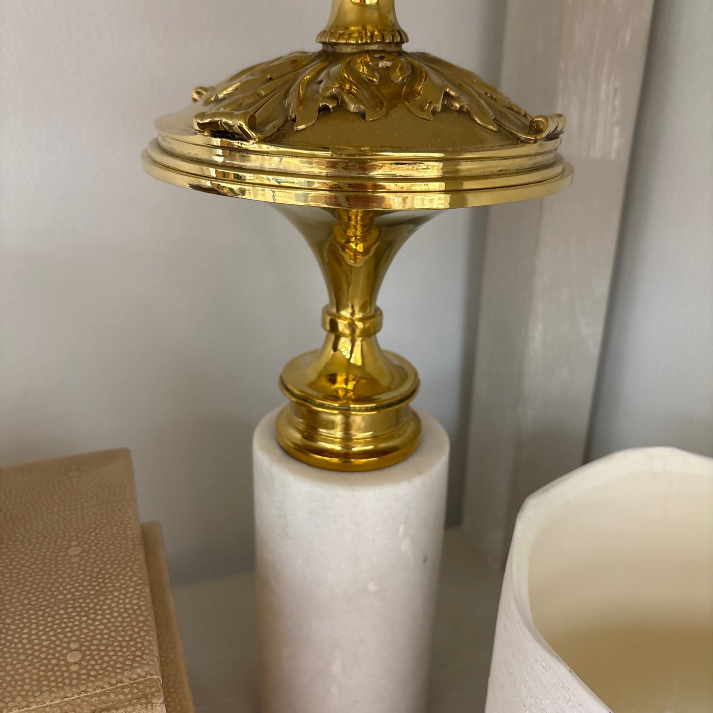 Marble finial