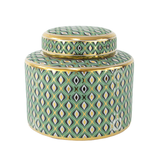 Green and Gold Urn