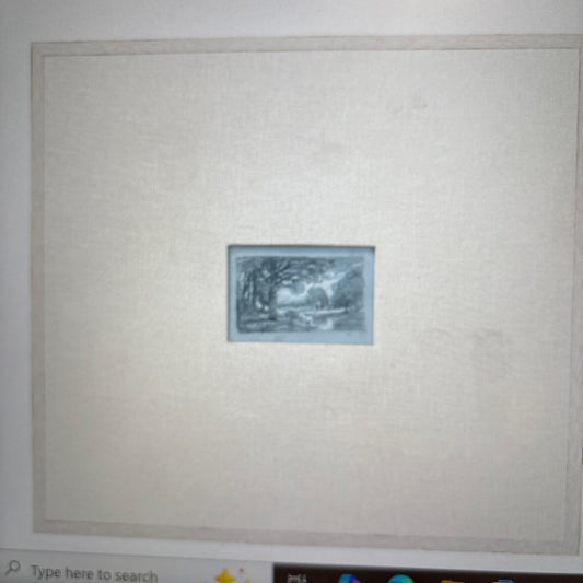 Mini Sketch II-Poweder Blue Art