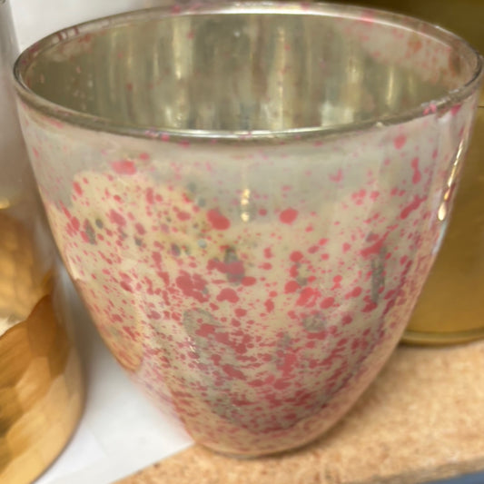 Pink mirror pot