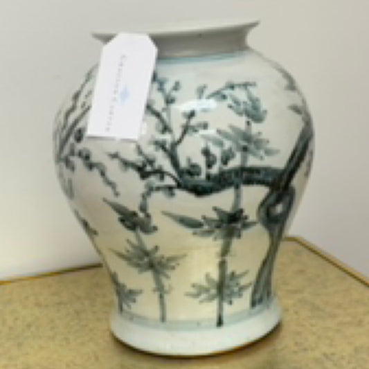 Indigo Twist Branch Small Jar