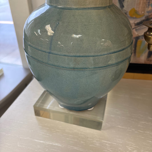Blue/green vase